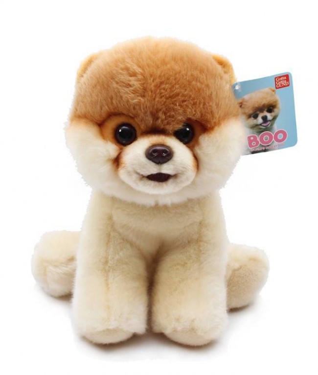 Gund The Pomeranian Boo World's Cutest Dog Beige Stuffed Animal Plush Toy 9