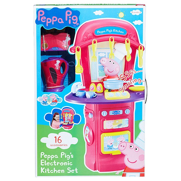 peppa pig electronic kitchen set