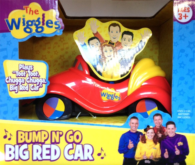 little tikes wiggles big red car