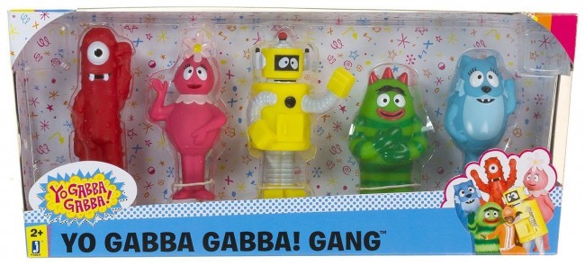 Yo Gabba Gabba! Gang Figures 5 figurines Set