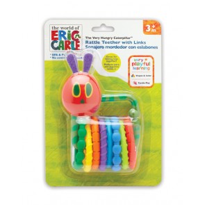 Eric Carle, The Very Hungry Caterpillar Rattle Teether with Links