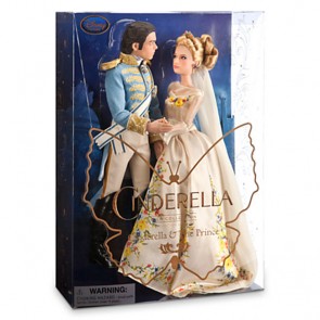 Cinderella and The Prince Disney Film Collection Doll Set - Live Action Film - 11''