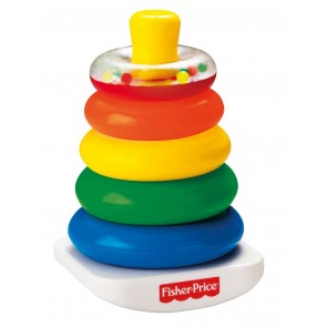 Fisher-Price baby Rock a Stack learning toys