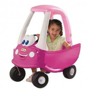 Little Tikes Cozy Coupe girl