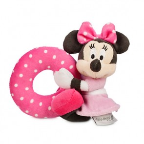 Minnie Mouse Plush Rattle for Baby