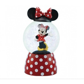 Disney Snow Globe minneie Mouse Sparkler