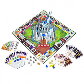 Disney Monopoly Board Game Disney Theme Park Edition III