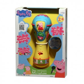 Peppa Pig Sing and Learn Microphone Toy